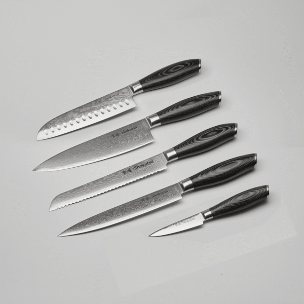 Shokutsū - Det store knivsæt - inkl. knivholder