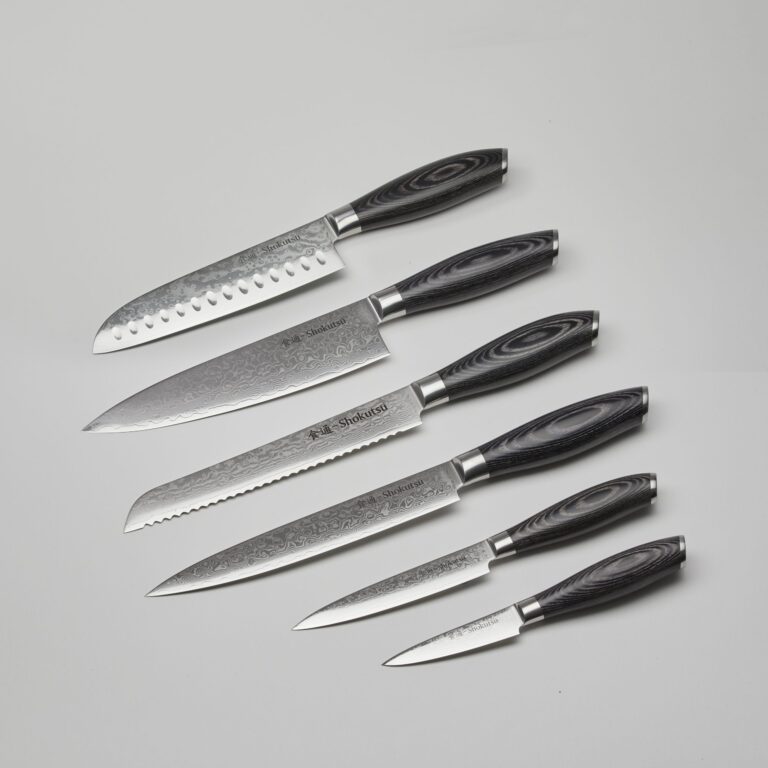 GourmetTings store knivsæt med knivholder