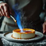 Creme brulee faar karamel-skorpen