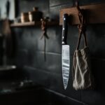 Kniven haenges op til ventilering