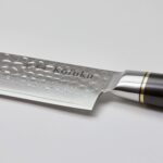 Gourmetting japansk kokkekniv i Damaskus stål